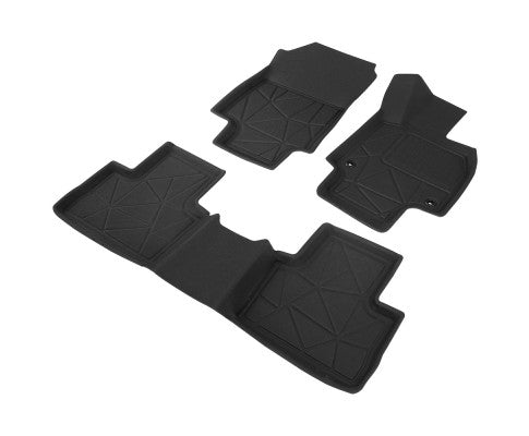 MODEL SPECIFIC ALL WEATHER Rubber Floor Mats Front And Rear Compatible