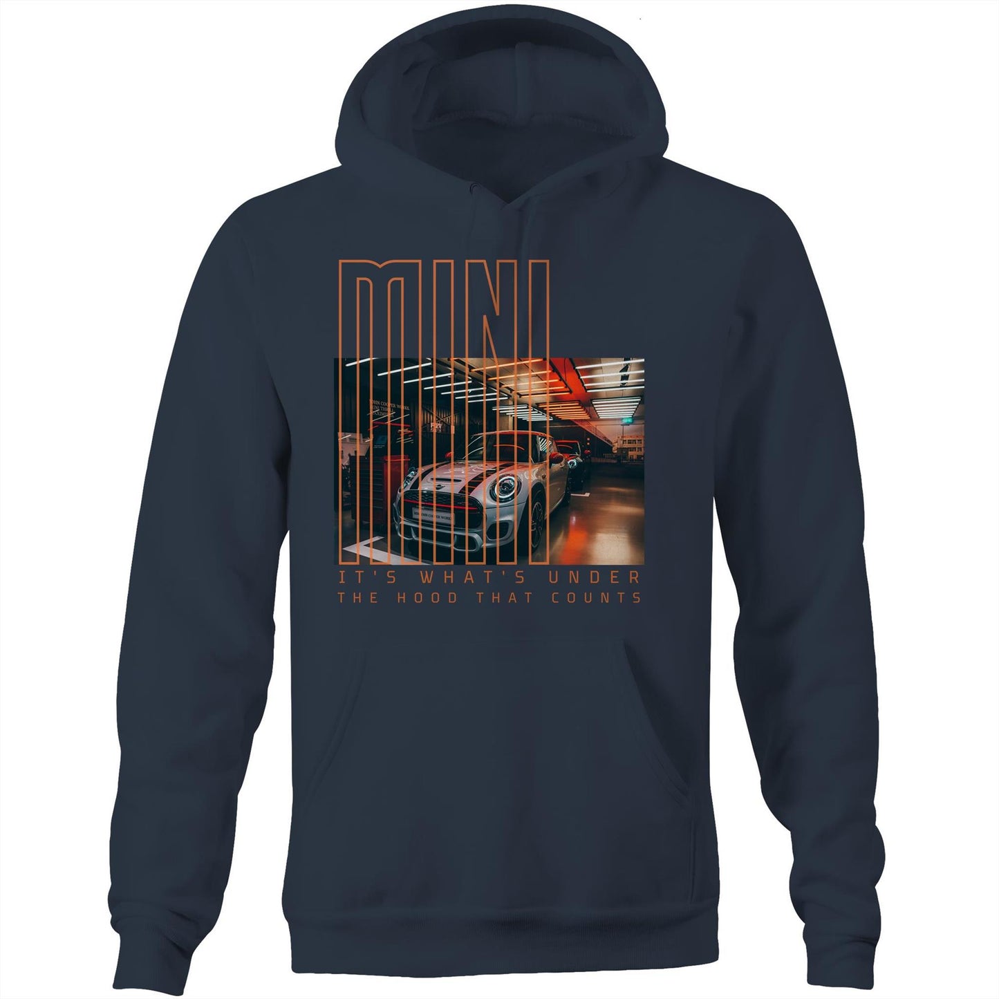 West Coast Customs x Port Wine Design Pocket Hoodie Sweatshirt - Mini - it's what's under the hood that counts