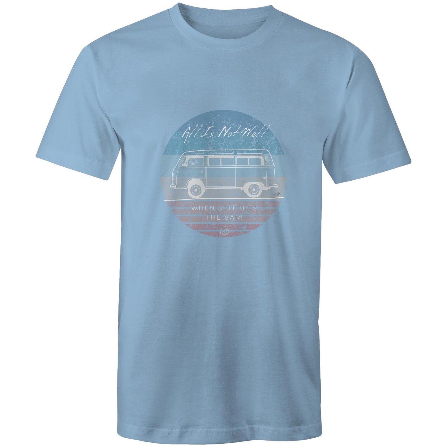 West Coast Customs x Port Wine Design Shit hits the Van AS Colour Staple - Mens T-Shirt