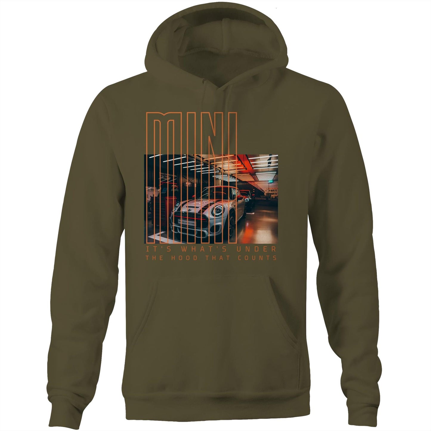West Coast Customs x Port Wine Design Pocket Hoodie Sweatshirt - Mini - it's what's under the hood that counts