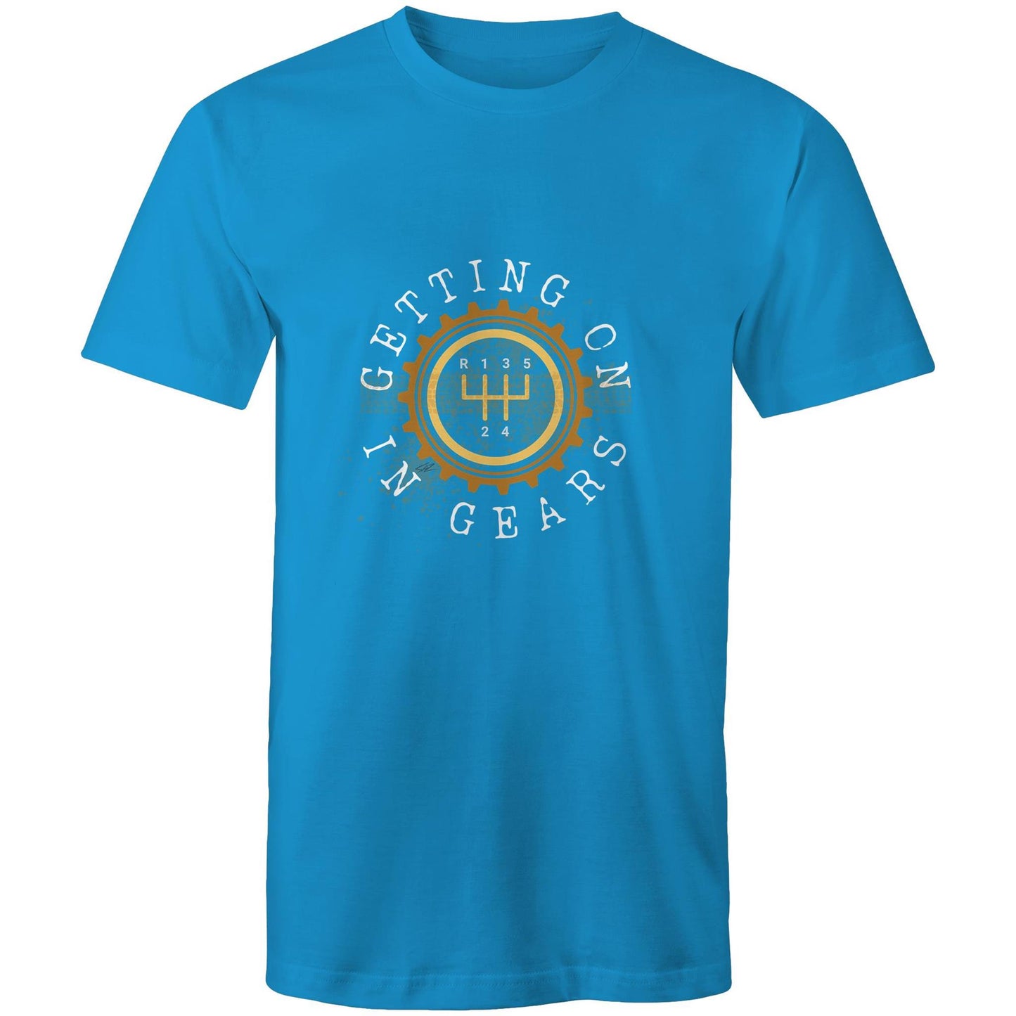 West Coast Custom x Port Wine Design Classic Men's Tee - Getting on in Gears