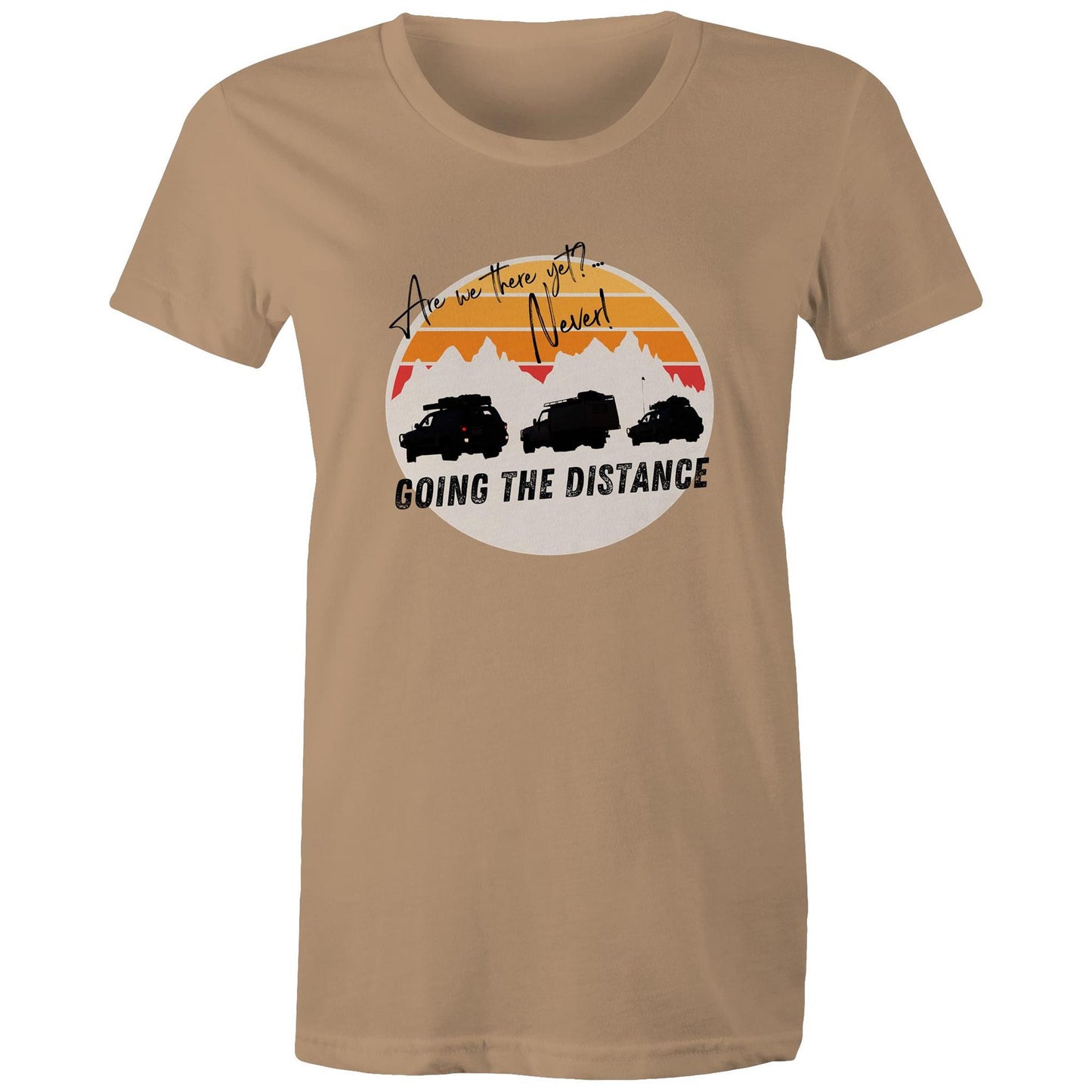 Port Wine Design x West Coast Customs - Never Done - AS Colour - Women's Maple Tee