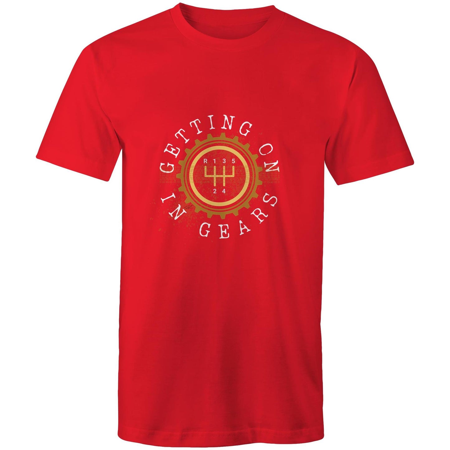 West Coast Custom x Port Wine Design Classic Men's Tee - Getting on in Gears