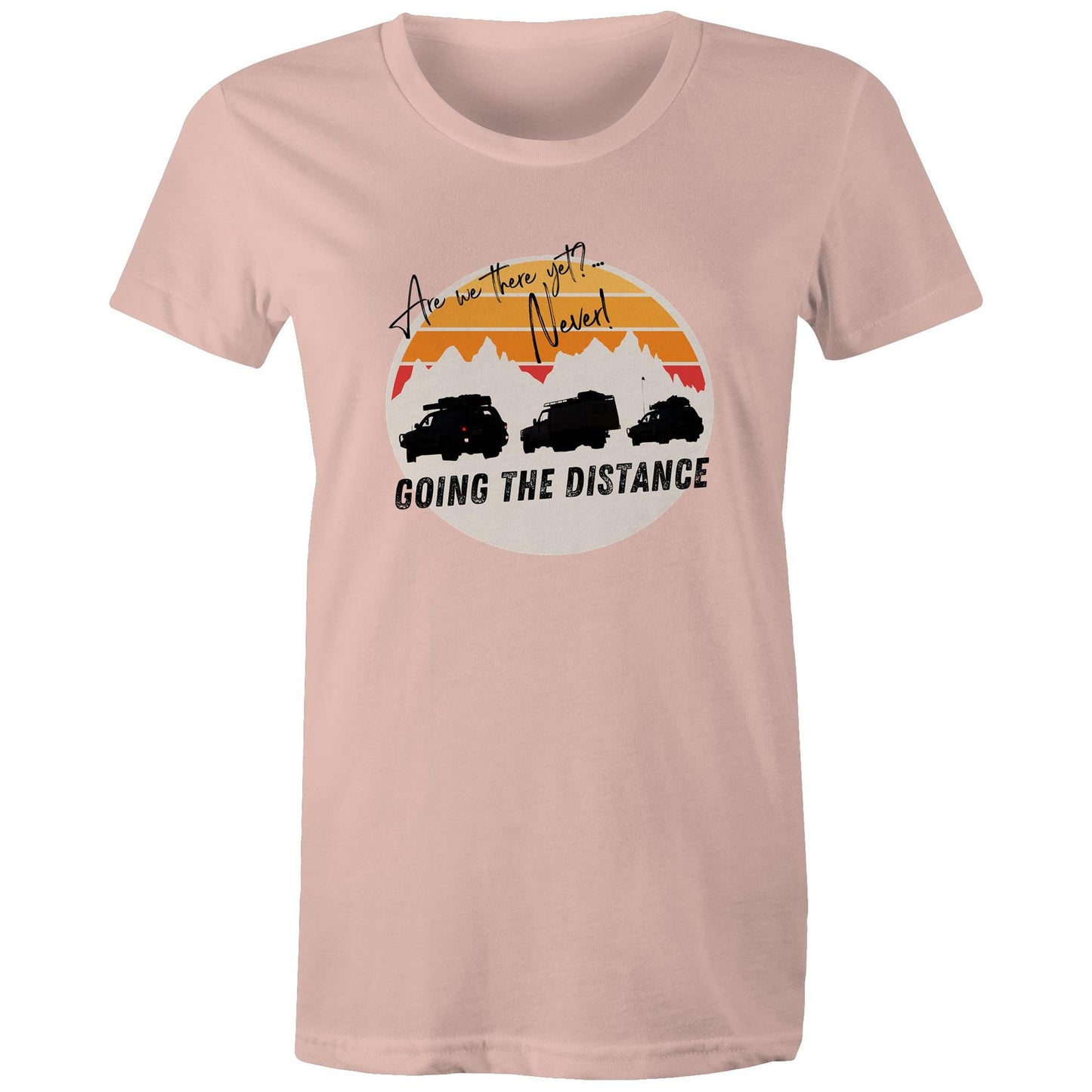 Port Wine Design x West Coast Customs - Never Done - AS Colour - Women's Maple Tee