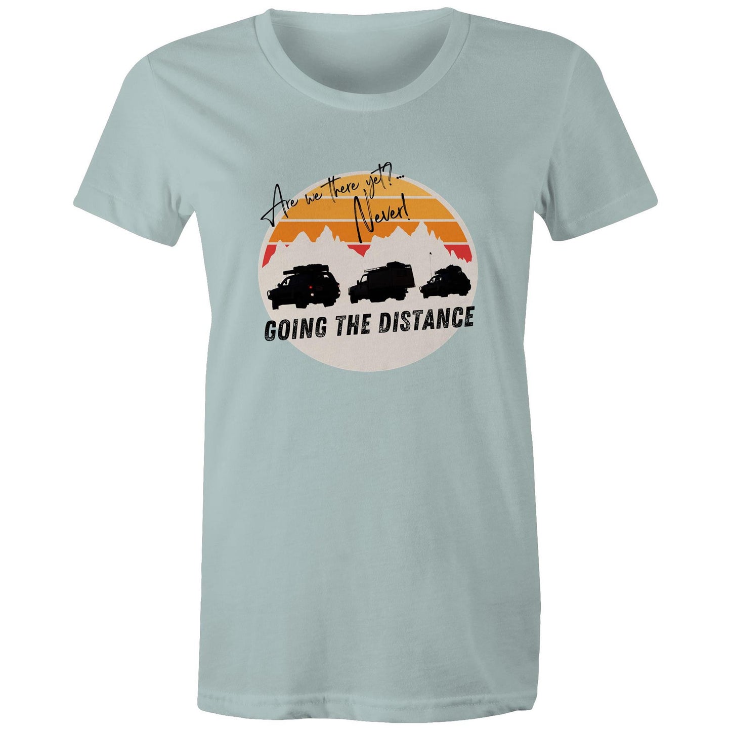 Port Wine Design x West Coast Customs - Never Done - AS Colour - Women's Maple Tee