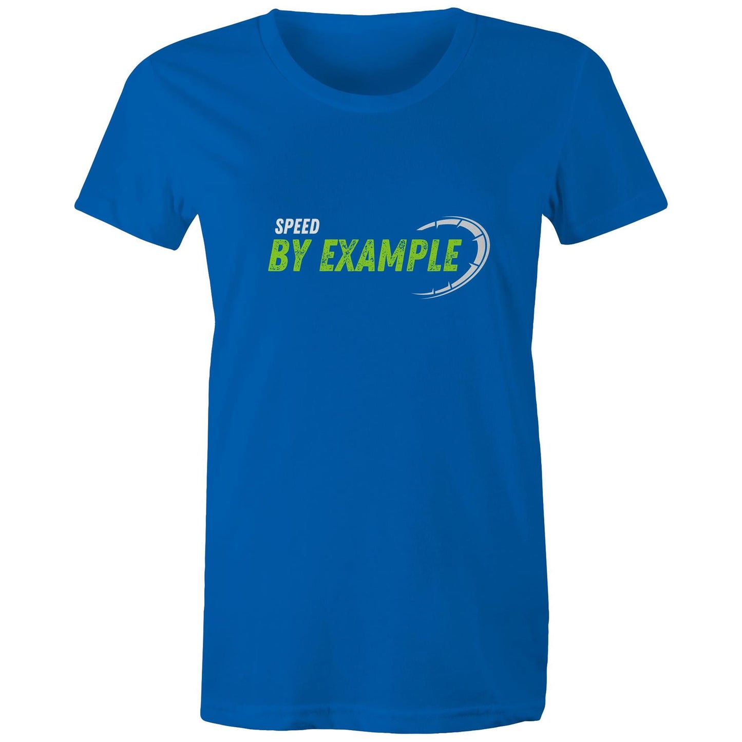 Port Wine Design x West Coast Customs - Speed by example - AS Colour - Women's Maple Tee