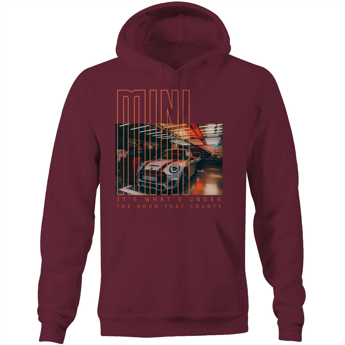 West Coast Customs x Port Wine Design Pocket Hoodie Sweatshirt - Mini - it's what's under the hood that counts