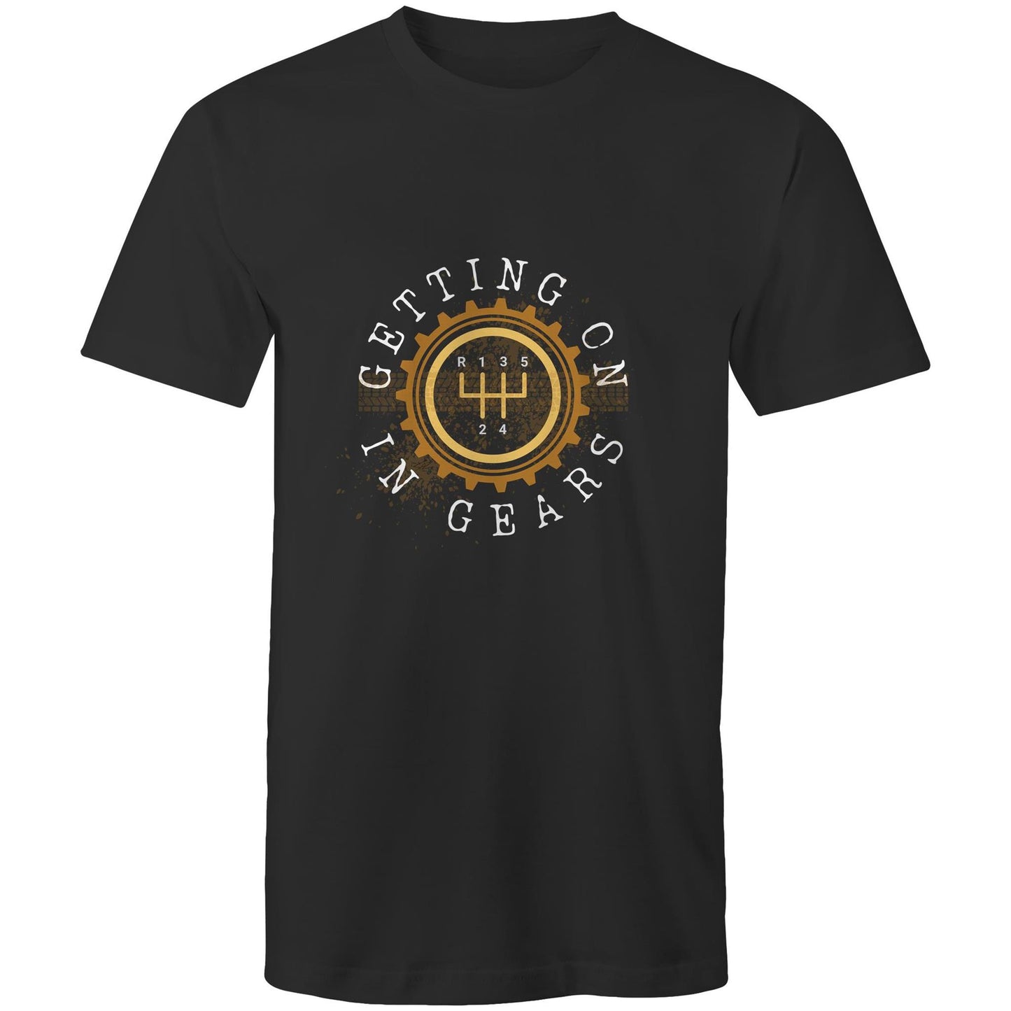 West Coast Custom x Port Wine Design Classic Men's Tee - Getting on in Gears