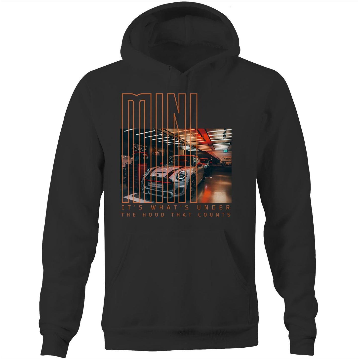 West Coast Customs x Port Wine Design Pocket Hoodie Sweatshirt - Mini - it's what's under the hood that counts