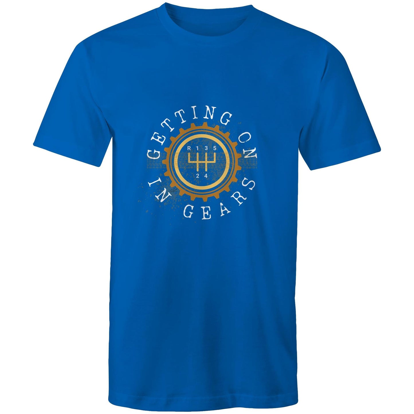 West Coast Custom x Port Wine Design Classic Men's Tee - Getting on in Gears