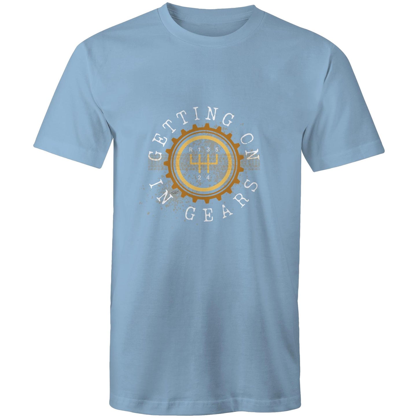 West Coast Custom x Port Wine Design Classic Men's Tee - Getting on in Gears