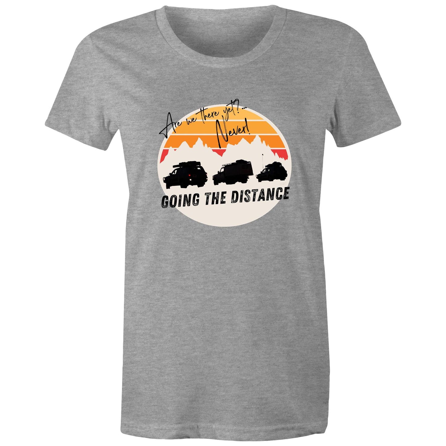 Port Wine Design x West Coast Customs - Never Done - AS Colour - Women's Maple Tee