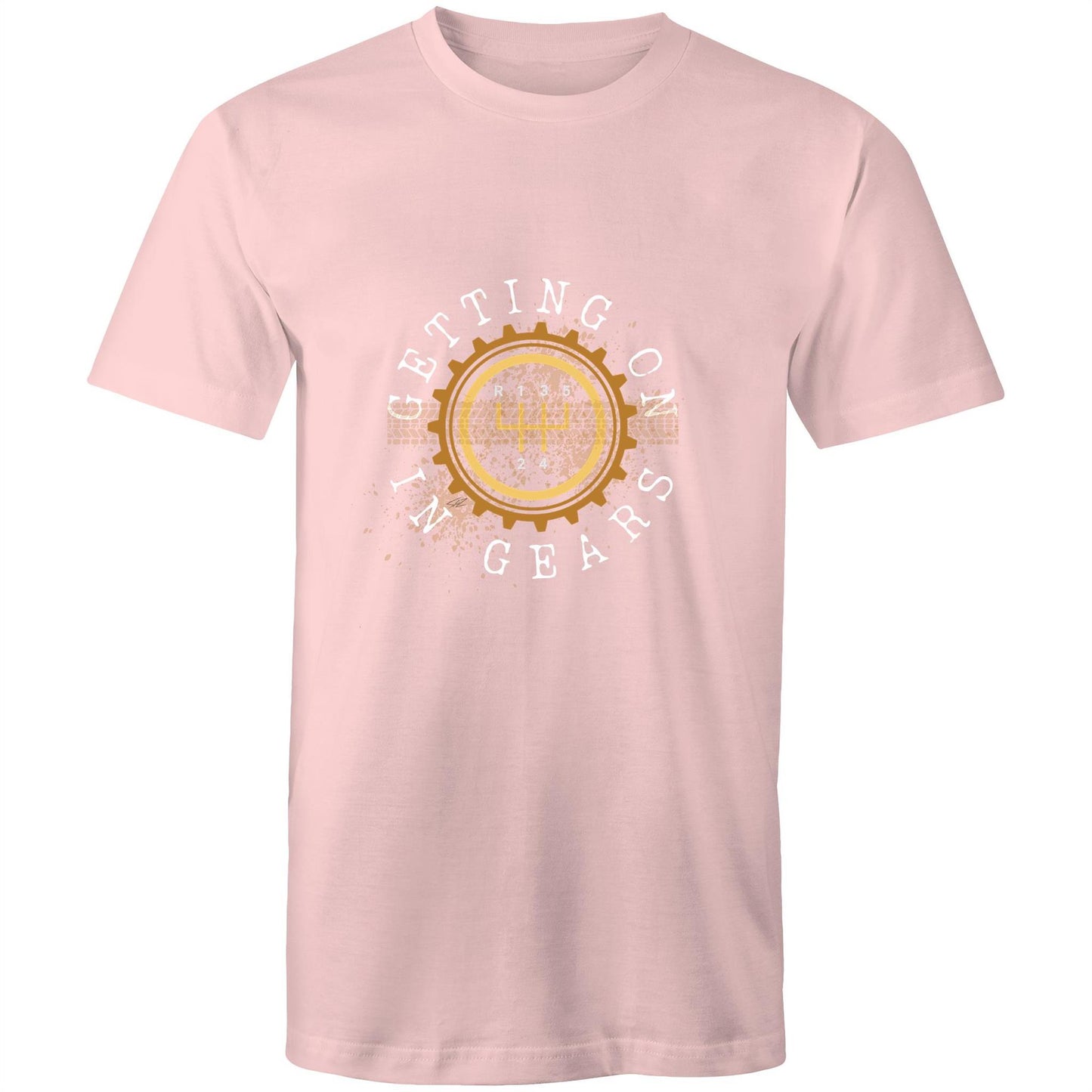 West Coast Custom x Port Wine Design Classic Men's Tee - Getting on in Gears