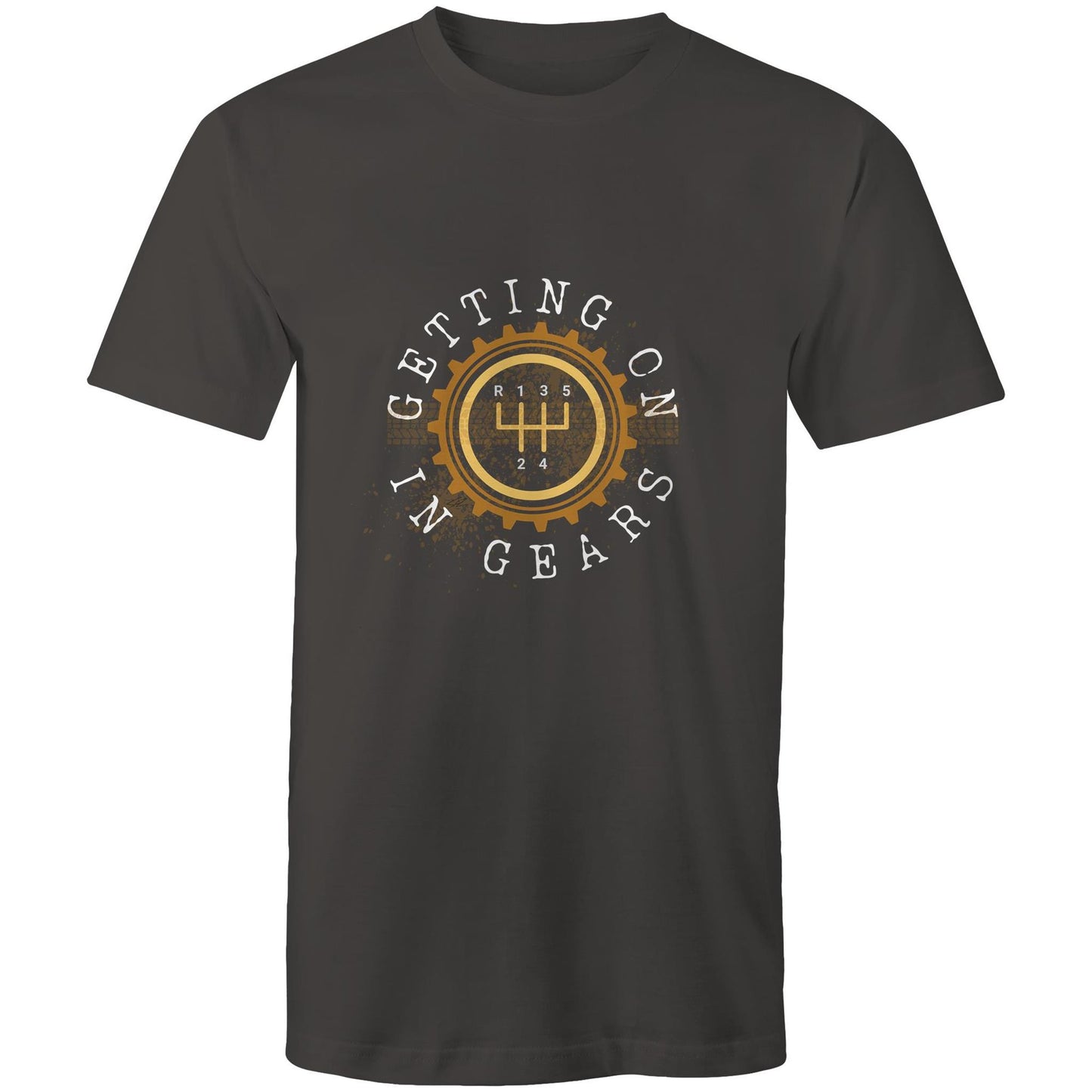 West Coast Custom x Port Wine Design Classic Men's Tee - Getting on in Gears