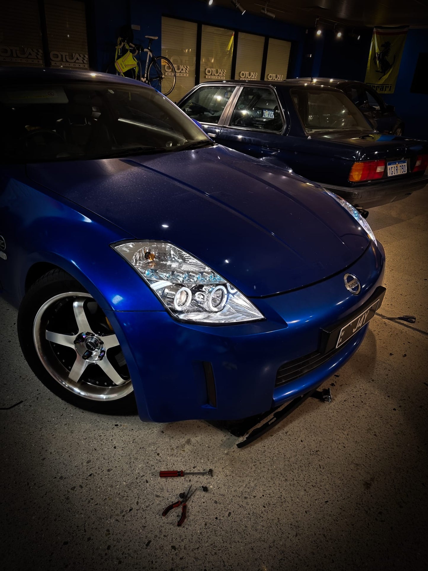 350z ISX headlights