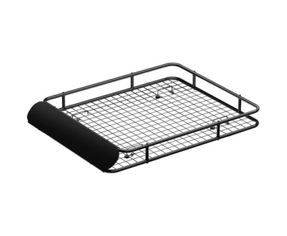 Universal Car Roof Rack Basket Luggage Vehicle Cargo Carrier 123cm Black