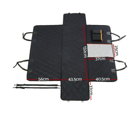 Pet Car Seat Cover Dog Protector Hammock Back Waterproof Belt Non Slip Mat
