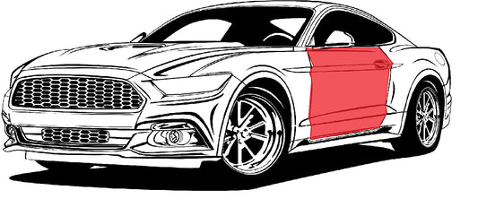 Front Doors Paint Protection Film (+ $195)