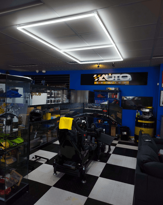 Showroom / Garage modular LED Grid  Nano Lighting - Type T