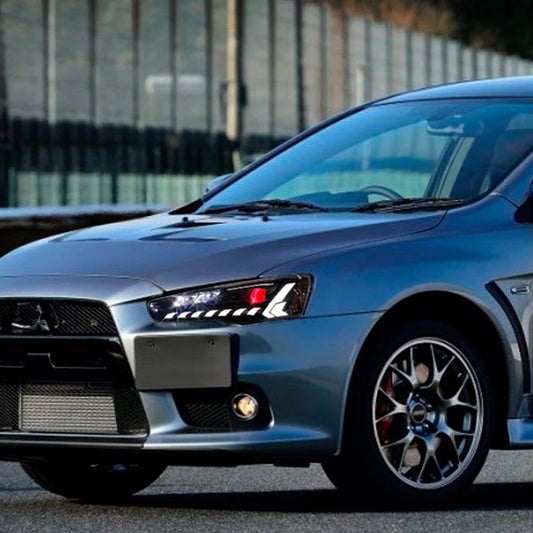 Mitsibishi Lancer Evo X AZL headlights