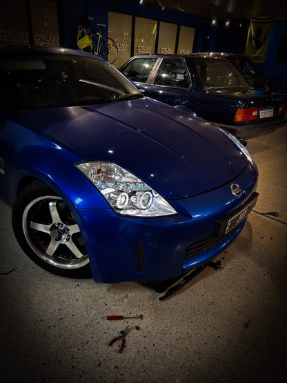 350z ISX headlights